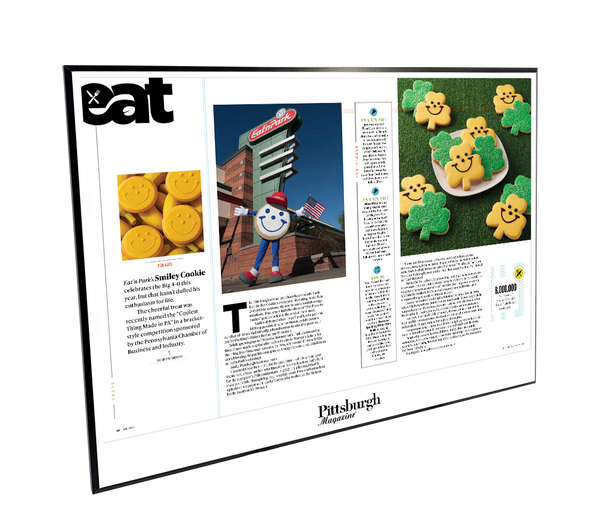 Pittsburgh Magazine - Articles & Covers - Modern Wooden Plaque