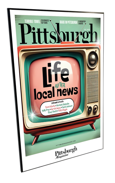 Pittsburgh Magazine - Articles & Covers - Modern Wooden Plaque