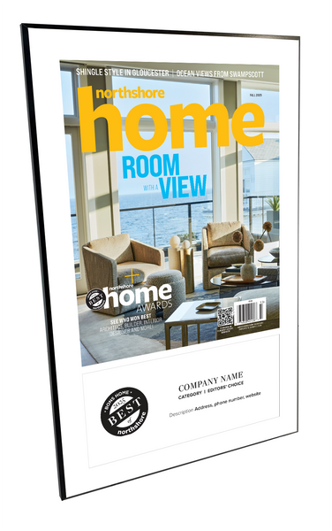 Northshore Home Magazine - As Seen In Best of Northshore Home - Modern Wooden Plaque (Copy)