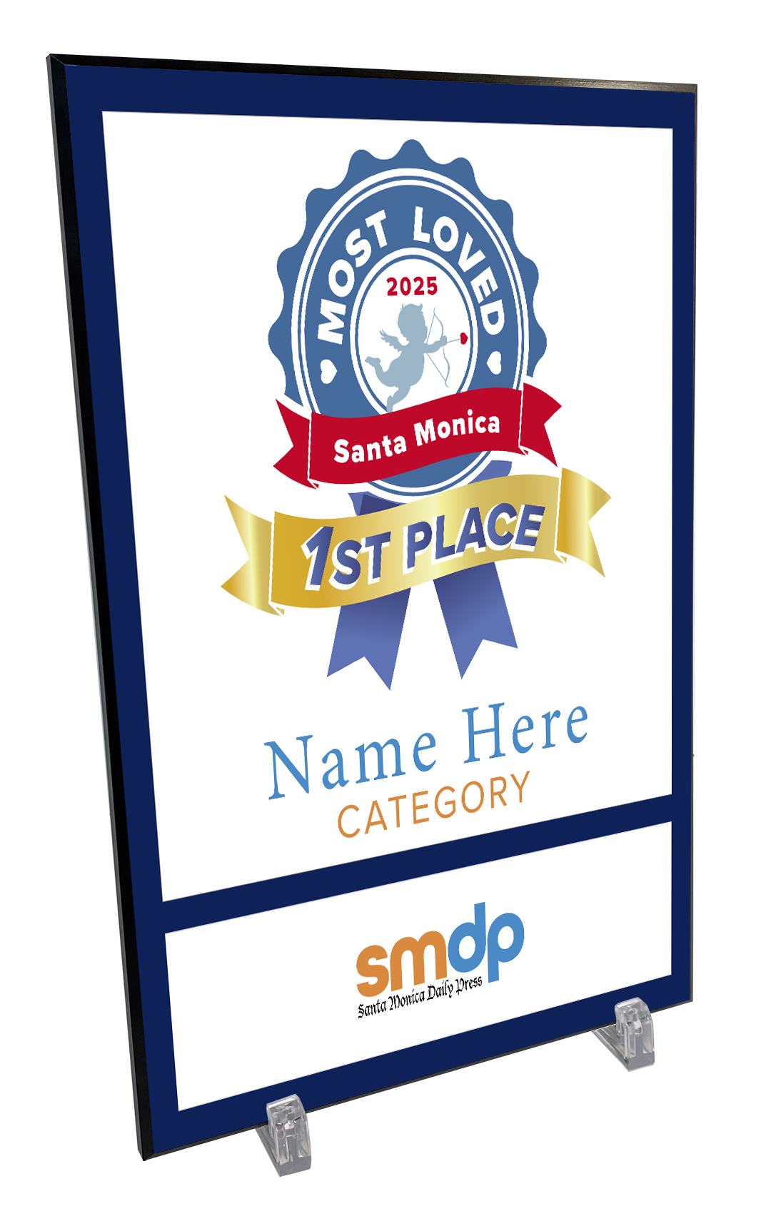 SMDP Most Loved Awards - Wood Plaque