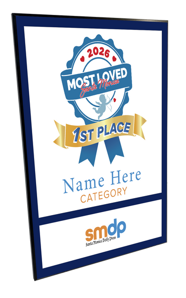 SMDP Most Loved Awards - Wood Plaque