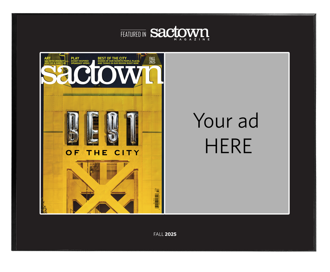 Sactown Magazine - Other Ads - Spread Wood Plaques