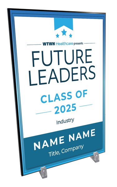 WTWH Healthcare Future Leaders Award - Modern Hardi-plaque