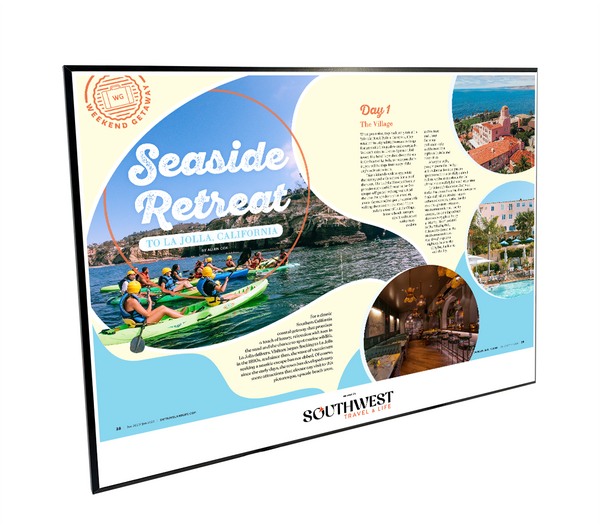Southwest Travel & Life Magazine Article & Cover Plaques