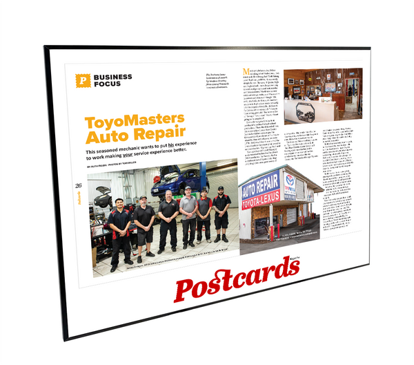 Postcards Magazine - Article & Cover Plaques