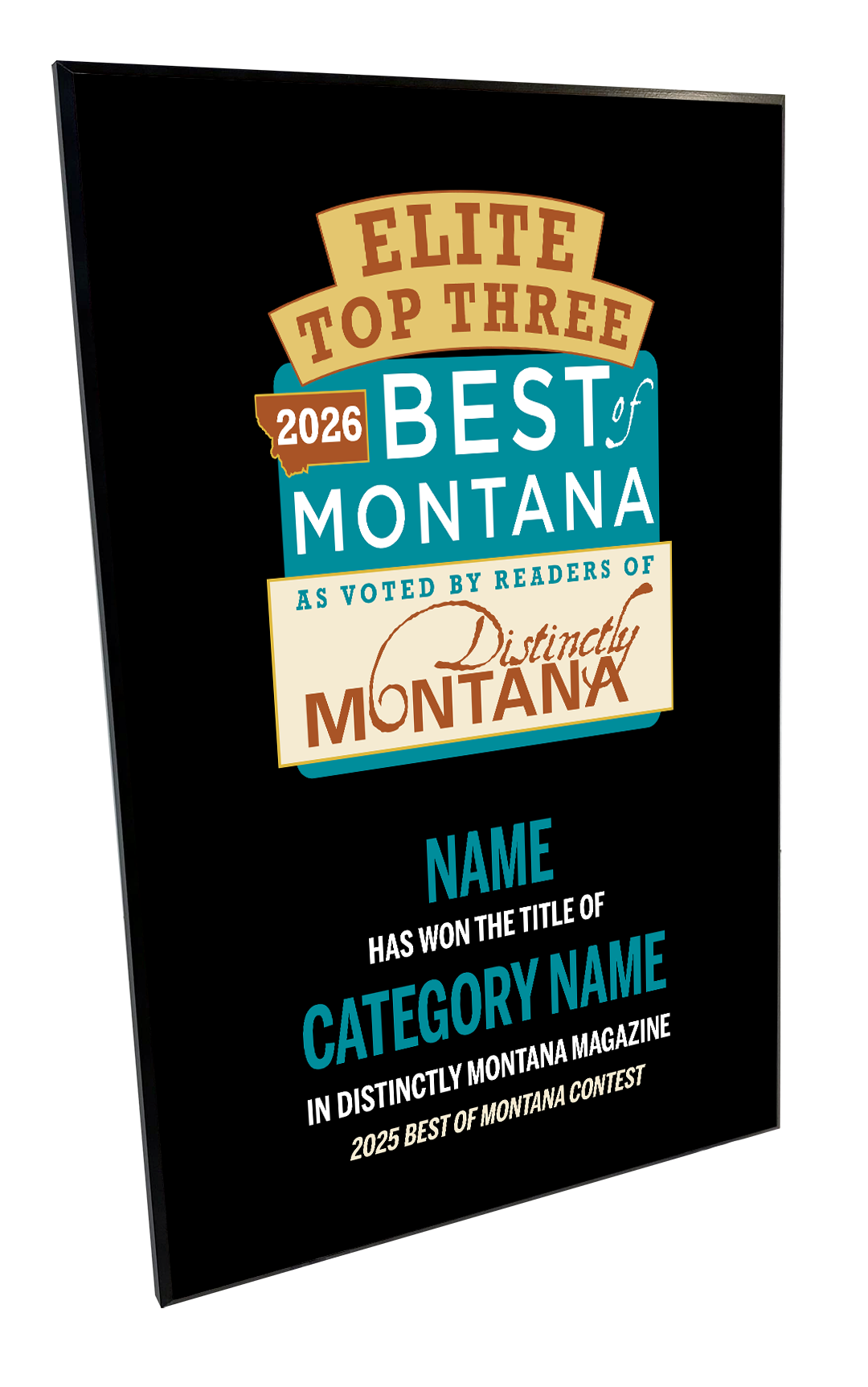 Best of Montana - Plaques