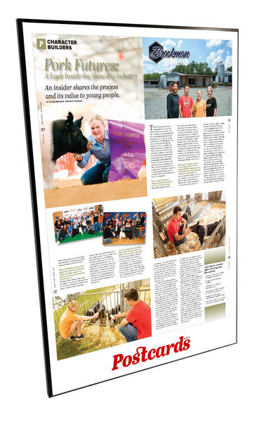 Postcards Magazine - Article & Cover Plaques
