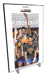 Championship Keepsakes - Wood Plaque