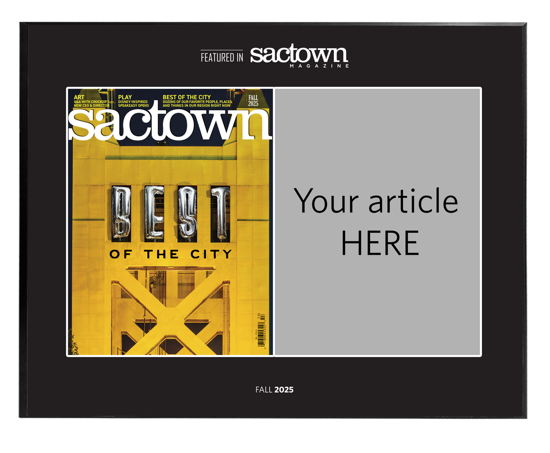 Sactown Magazine - Other Articles - Spread Wood Plaques