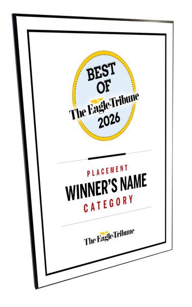 N. Boston Media Group - Best of Awards - Wood Plaque