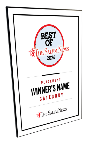 N. Boston Media Group - Best of Awards - Wood Plaque