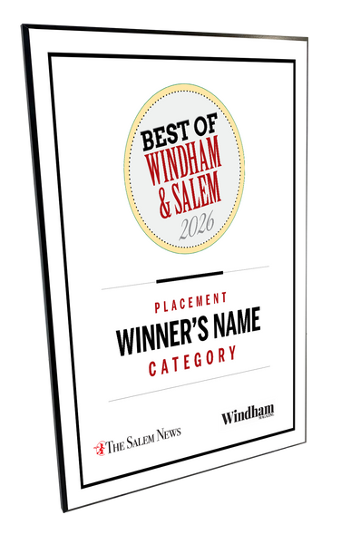 N. Boston Media Group - Best of Awards - Wood Plaque