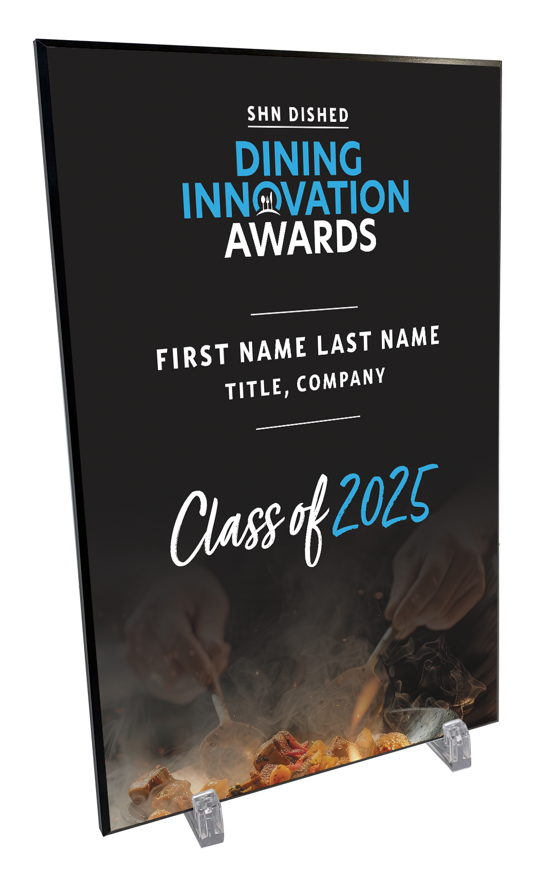 WTWH Healthcare- SHN DISHED - Dining Innovation Awards - Modern Hardi-plaque