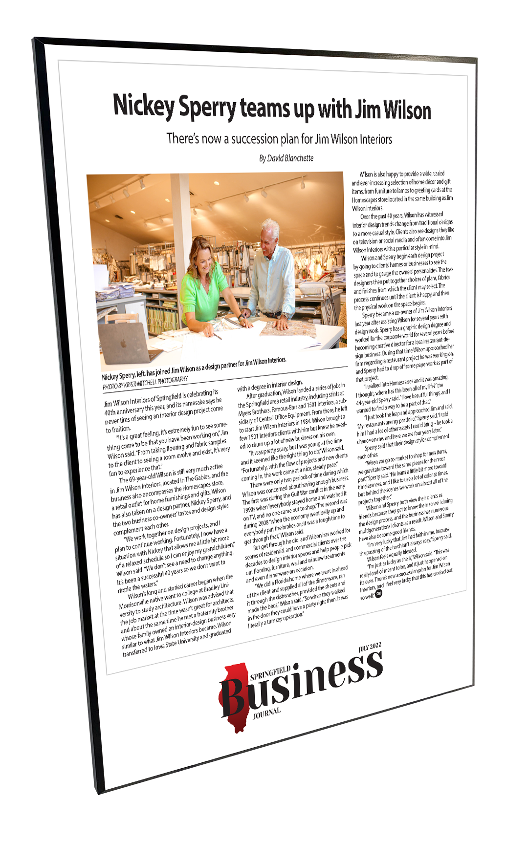 Springfield Business Journal - Articles - Modern Hardi-plaque