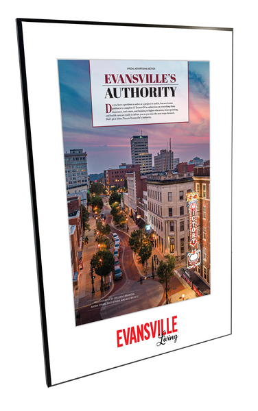 Evansville Living - Evansville’s Authority - Plaques