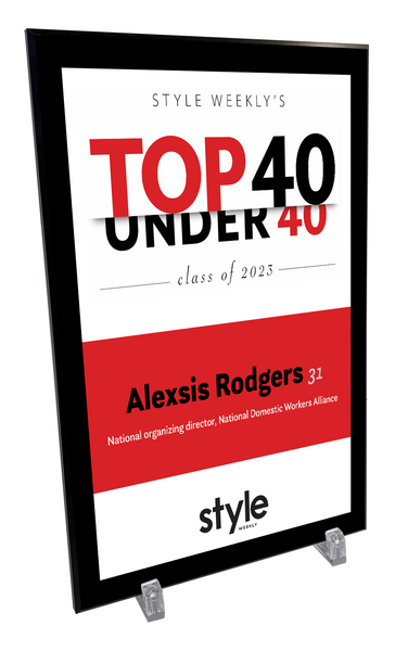 Style Weekly "Top 40 Under 40" Plaques