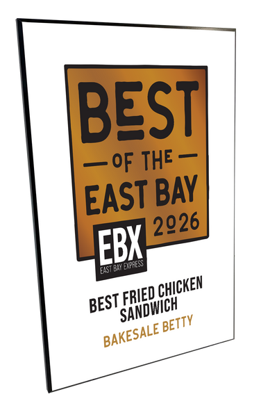 “Best of the East Bay” Cover Award Plaques