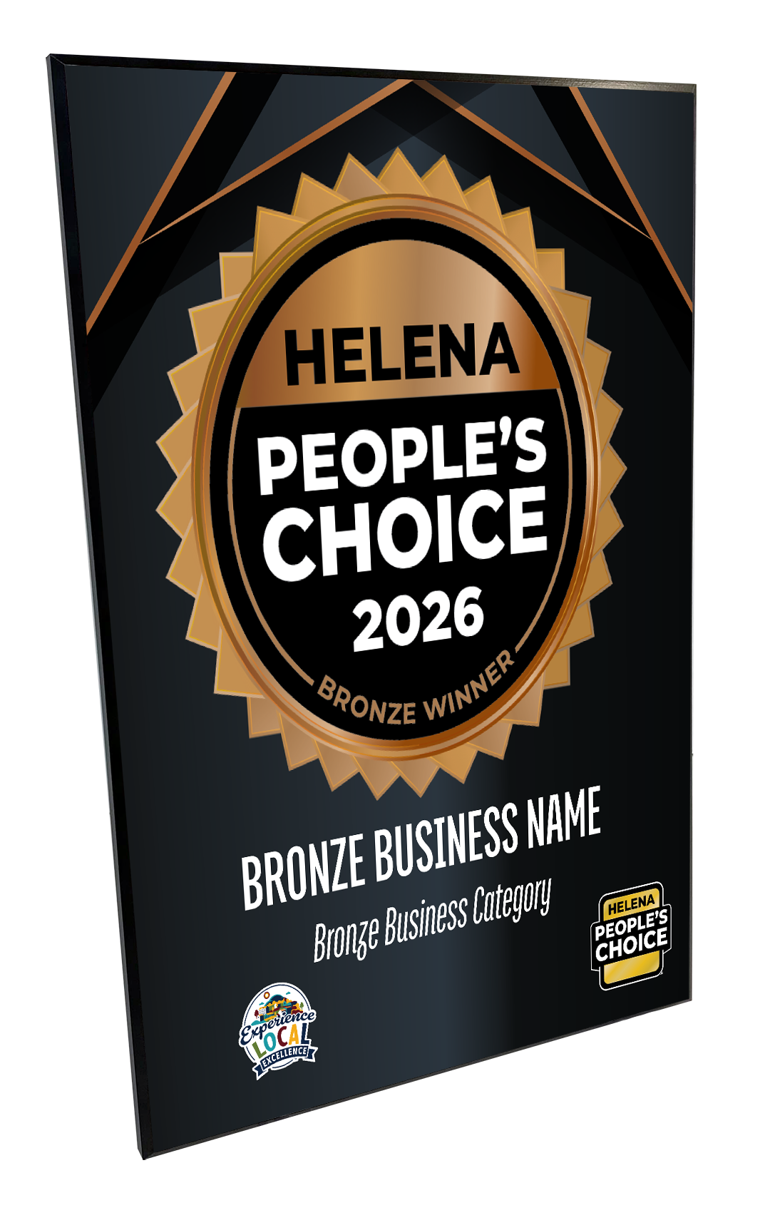 Helena People's Choice - Plaques