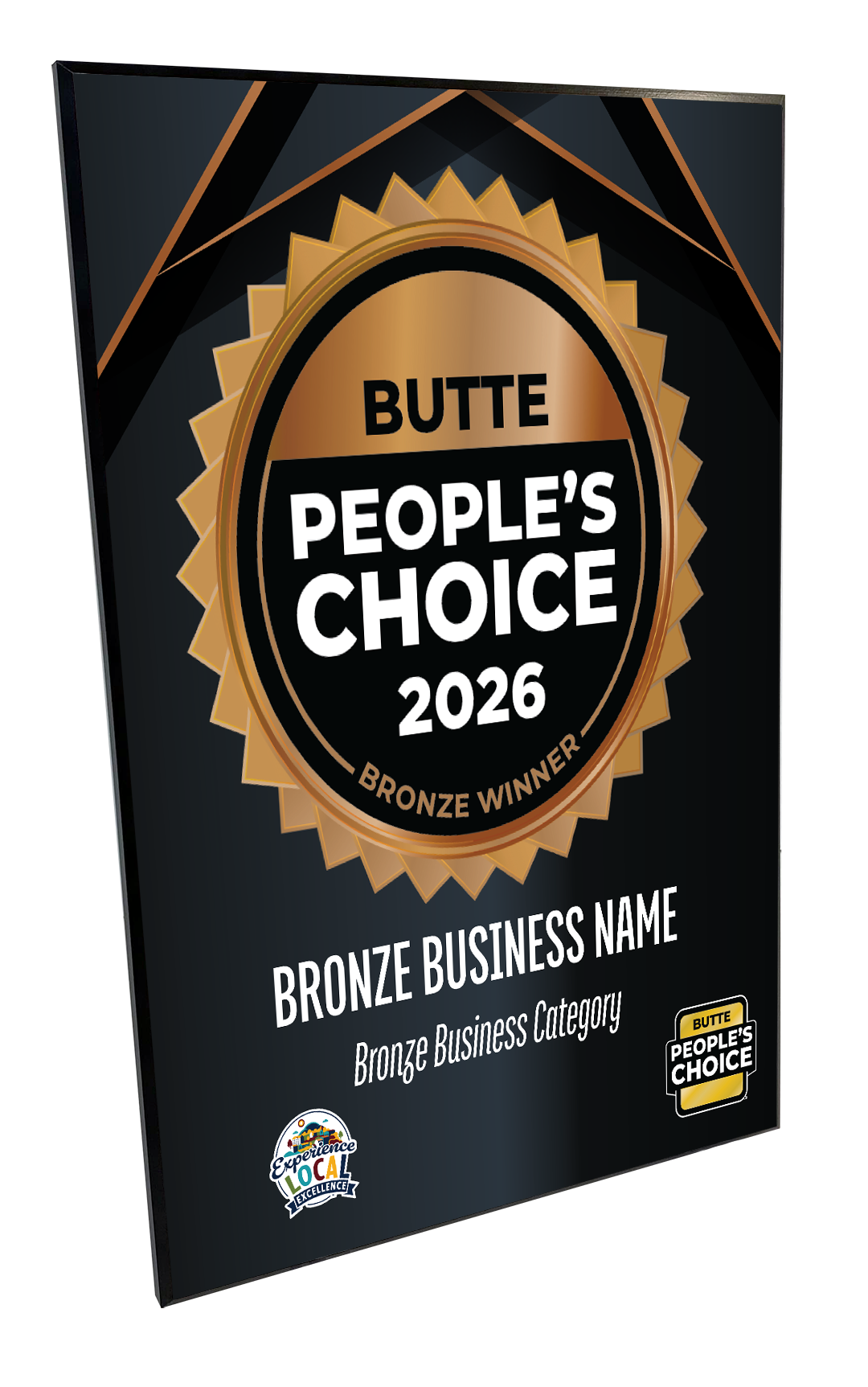 Butte People's Choice - Plaques