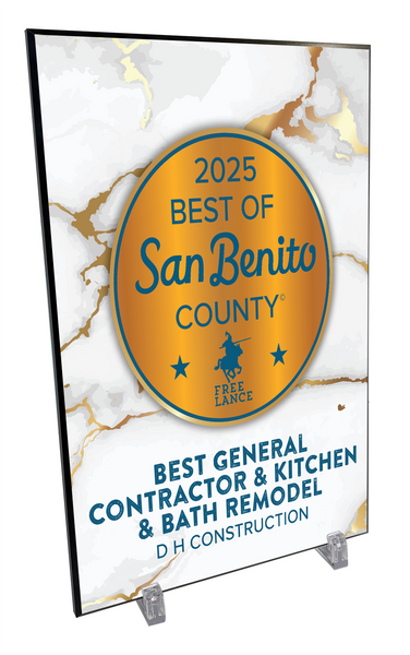 Hollister Free Lance Newspaper: “Best of San Benito County” Award Plaque