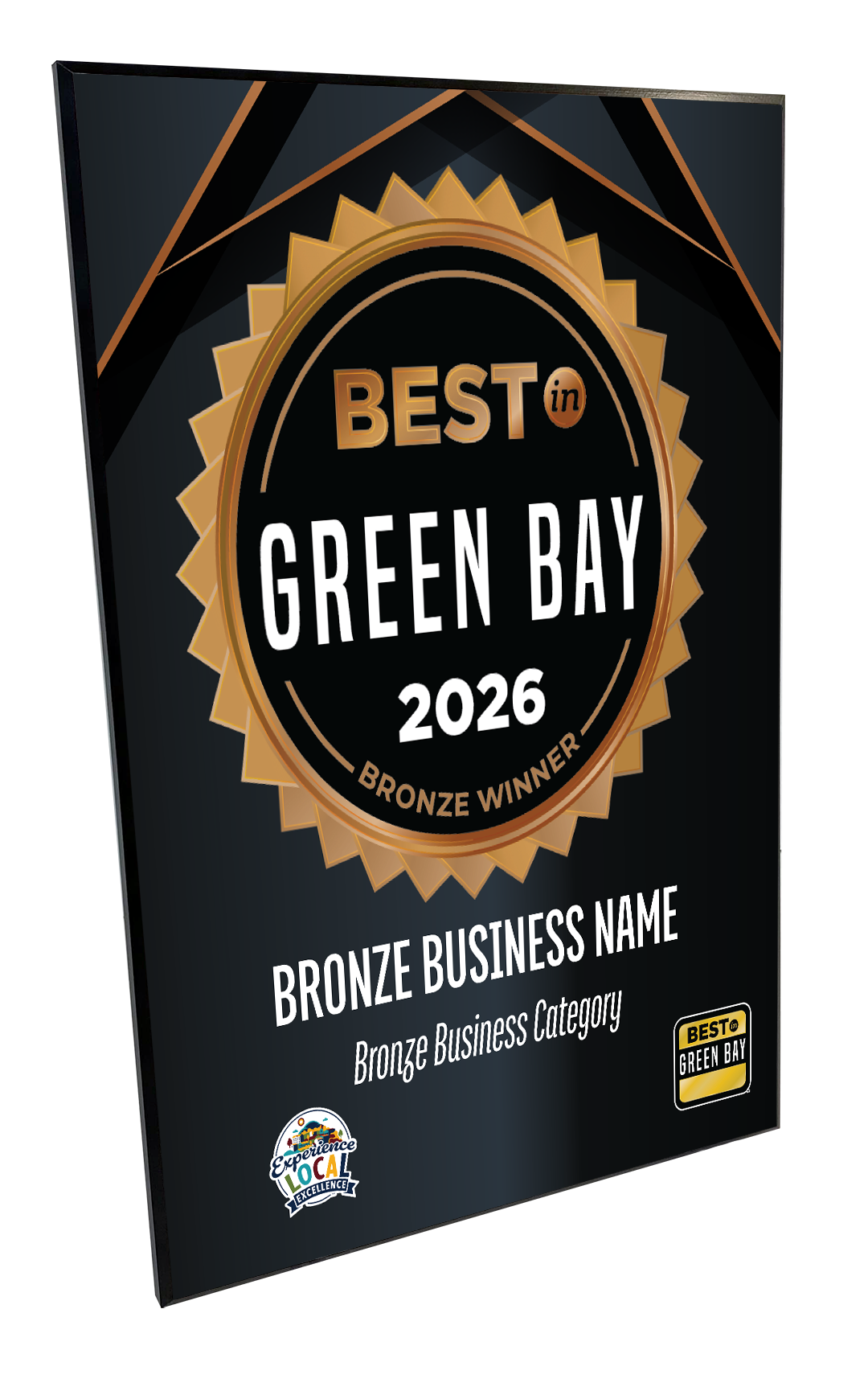 Best in Green Bay - Plaques