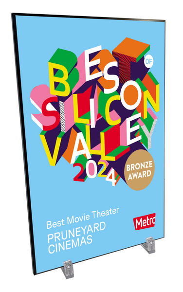 "Metro: Best of Silicon Valley" Award Plaque