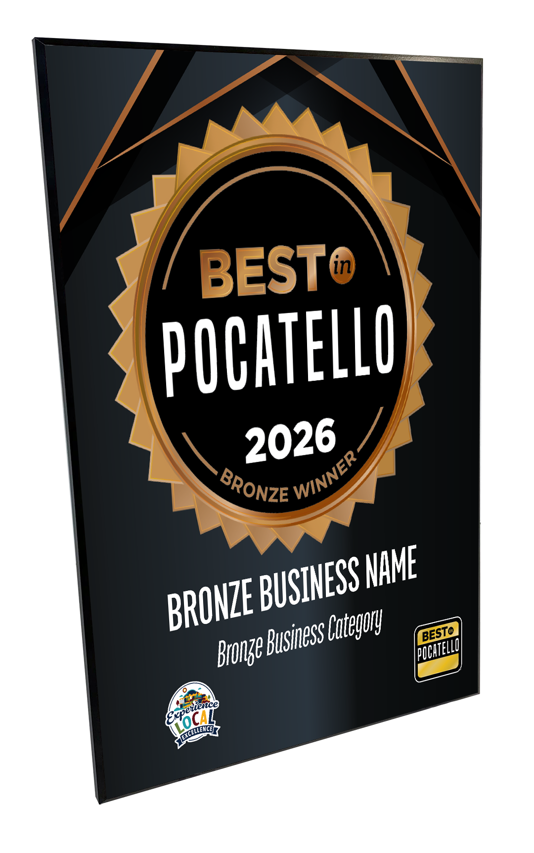 Best in Pocatello - Plaques