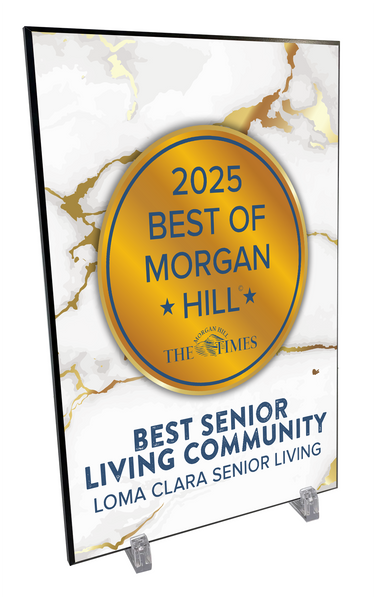 “Best of Morgan Hill” Award Plaque