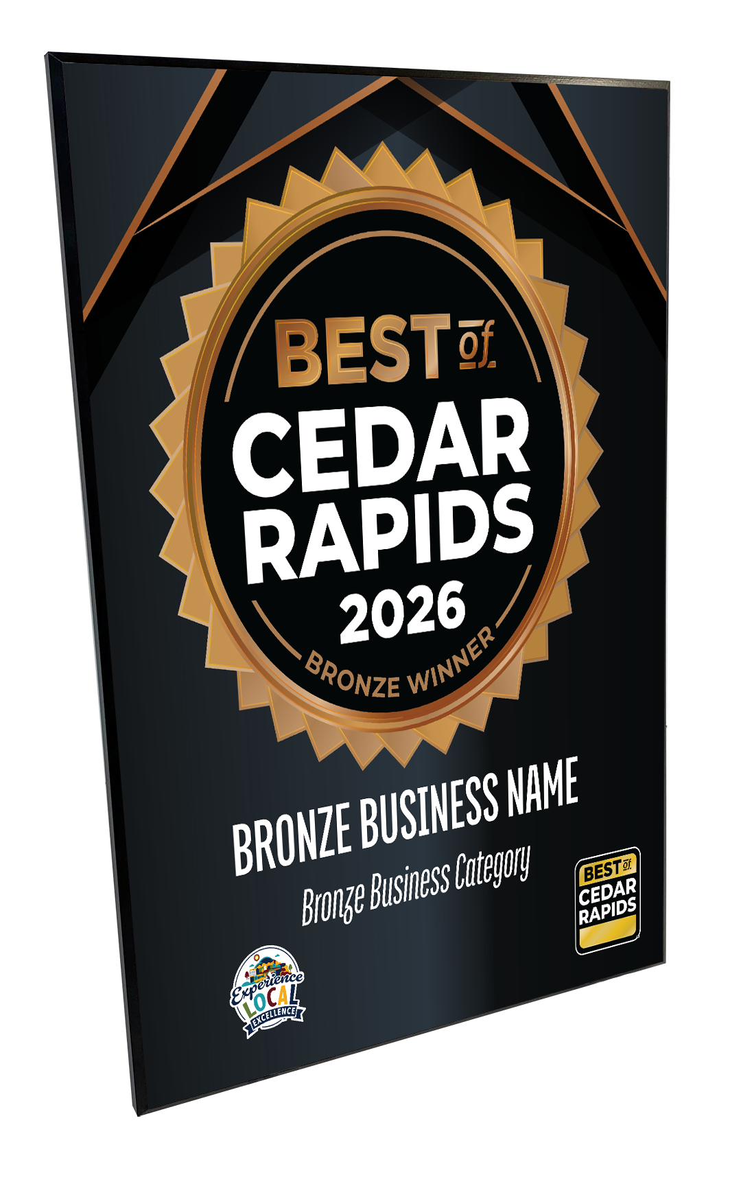 Best of Cedar Rapids - Plaques