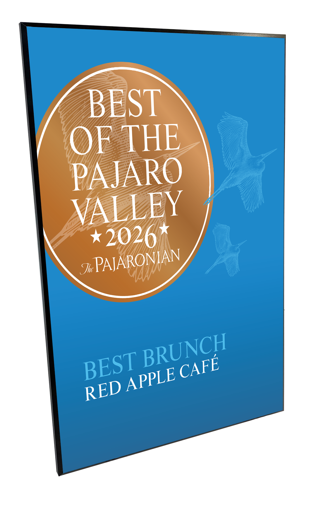 “Best Pajaro Valley” Cover Award Plaques