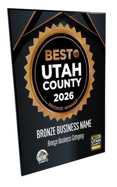 Best in Utah County - Plaques