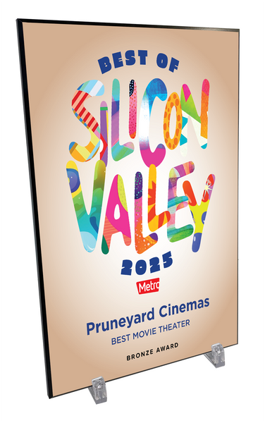 "Metro: Best of Silicon Valley" Award Plaque