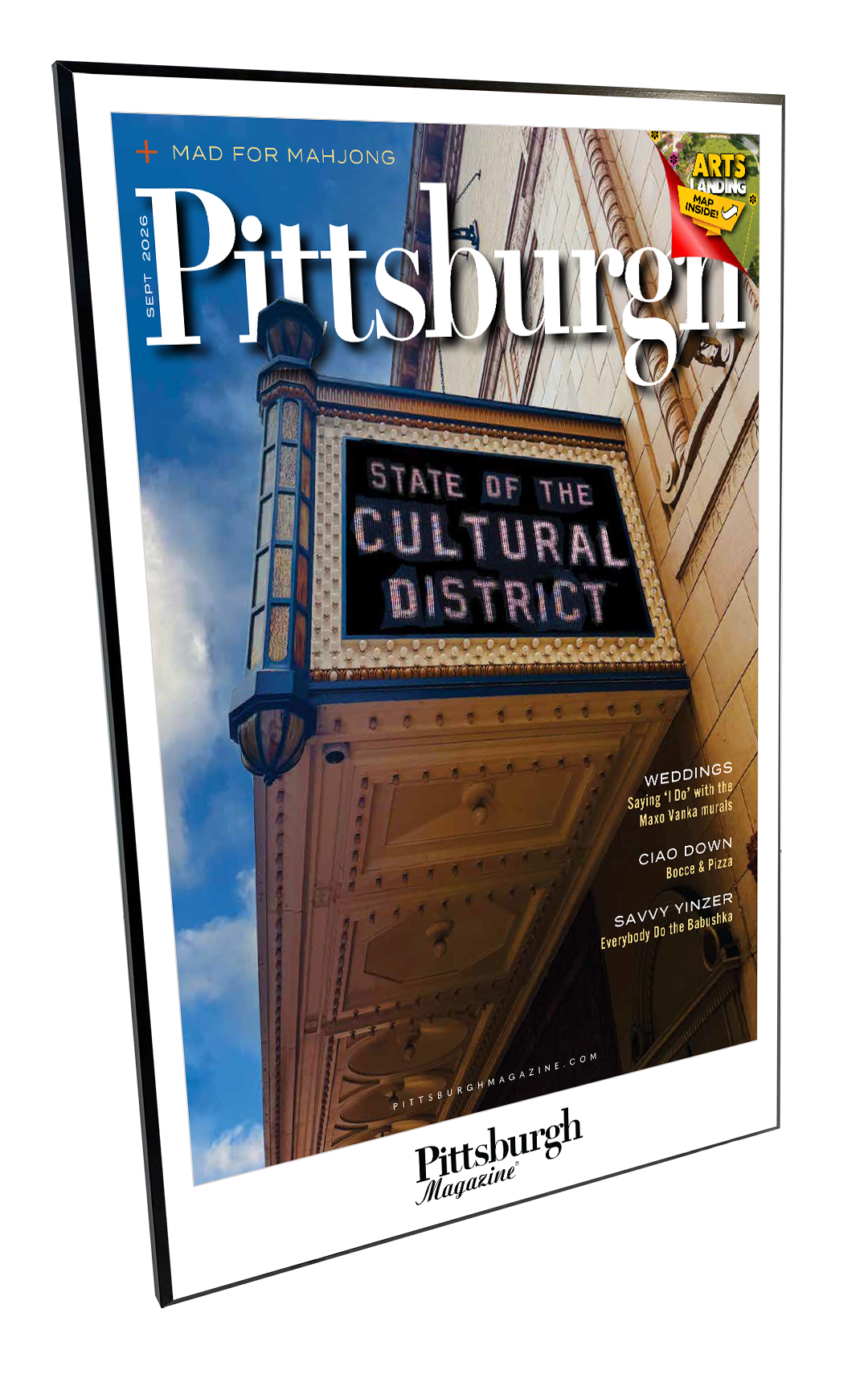 Pittsburgh Magazine - Articles & Covers - Modern Wooden Plaque