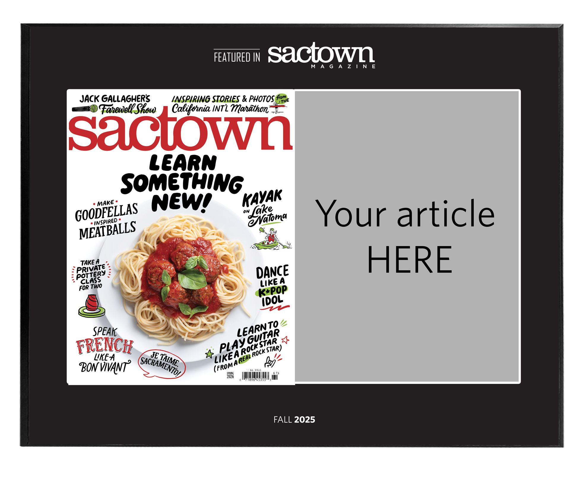 Sactown Magazine - Ask the Expert - Spread Wood Plaques