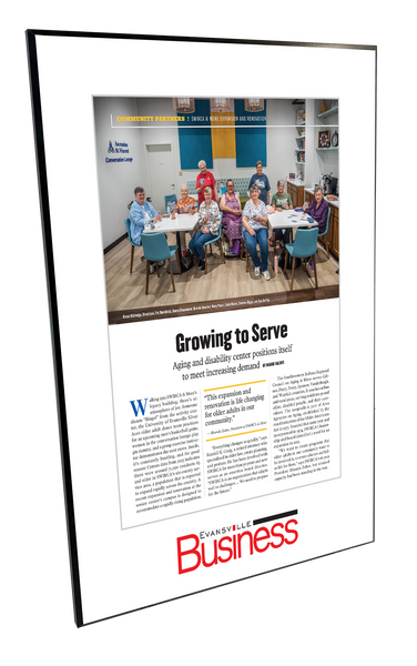 Evansville Business - Editorial Features  - Plaques