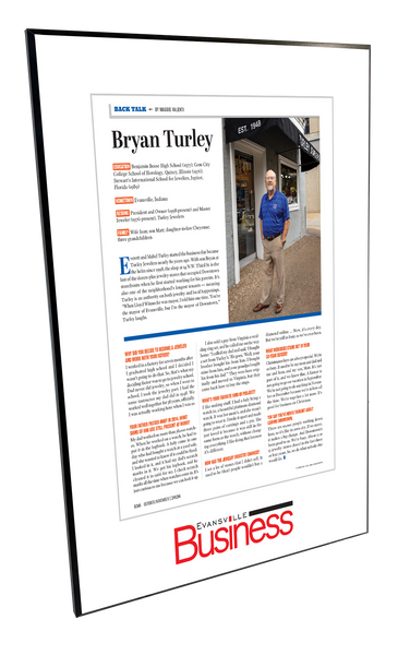 Evansville Business - Editorial Features  - Plaques