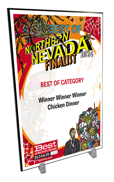 "Best of Northern Nevada" - Modern Hardi-plaque