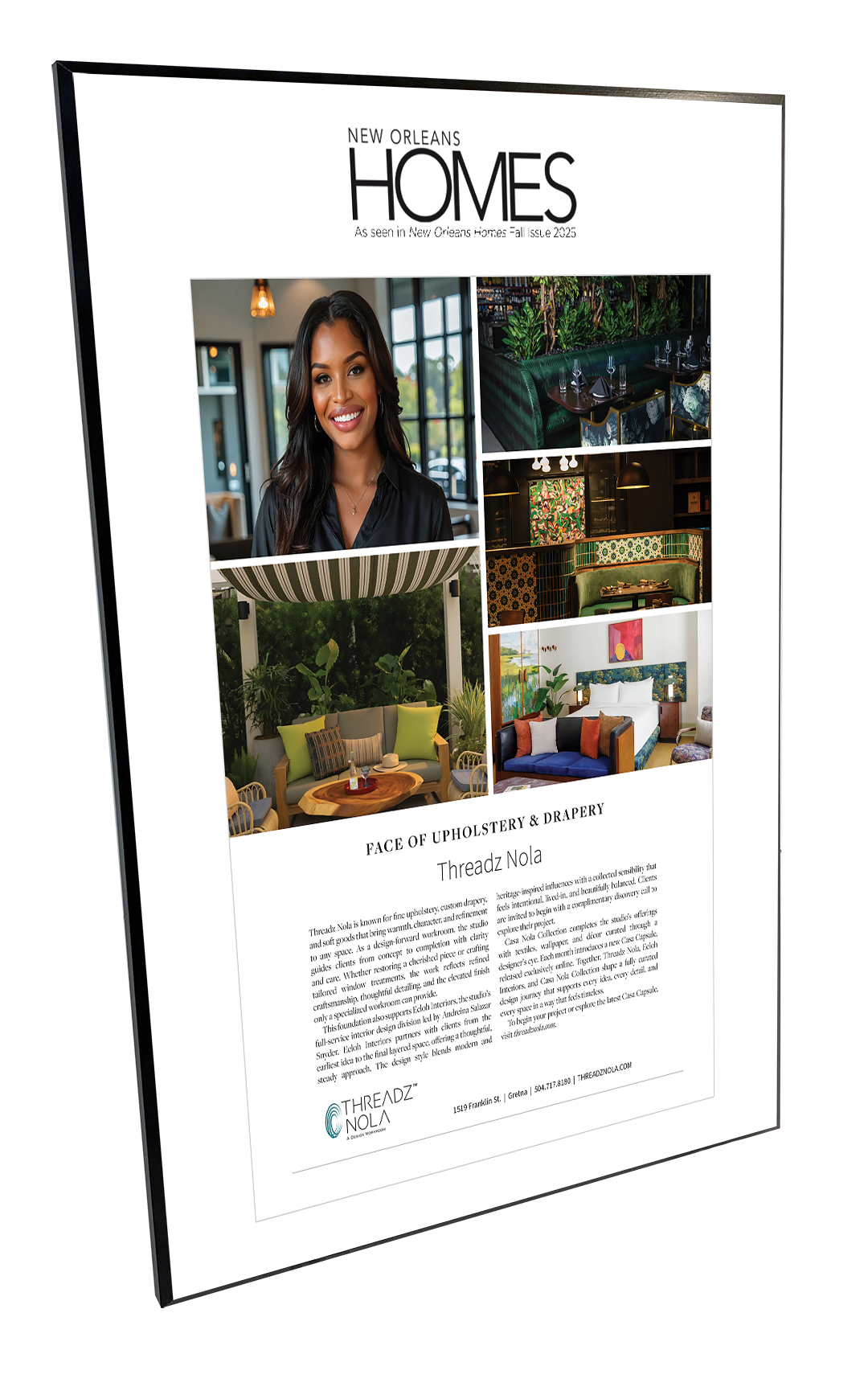 New Orleans Homes - Faces of Design - Hardi-Plaques