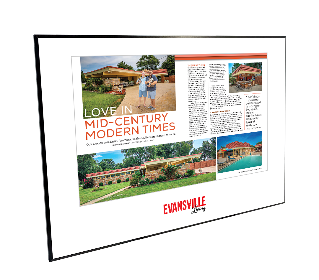 Evansville Living - Editorial Features  - Plaques