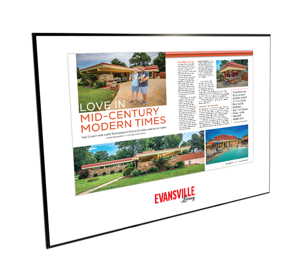 Evansville Living - Editorial Features  - Plaques