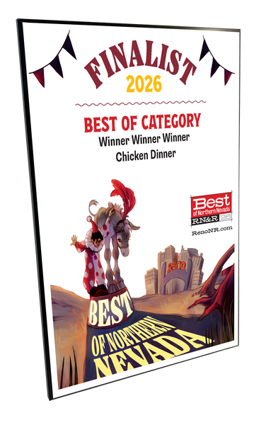 "Best of Northern Nevada" - Modern Hardi-plaque