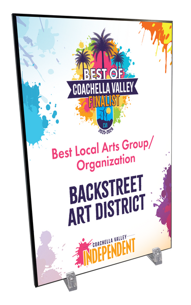 "Best of Coachella Valley" - Modern Hardi-plaque