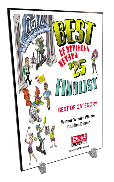 "Best of Northern Nevada" - Modern Hardi-plaque