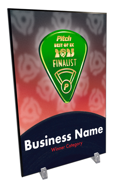 The Pitch: "Best of KC" Award - Mounted Archival Plaque