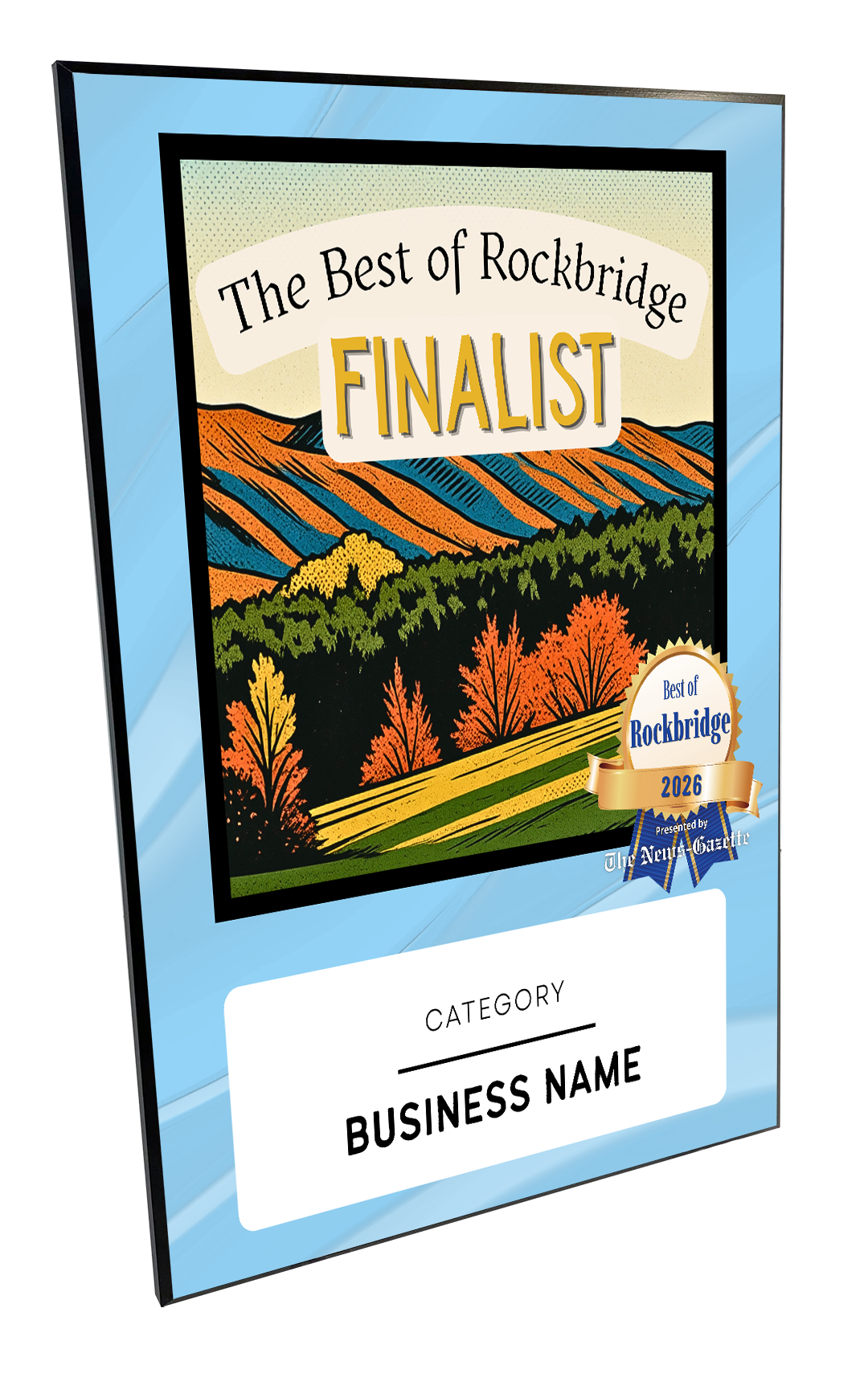 Best of Rockbridge  - Modern Hardi-plaque