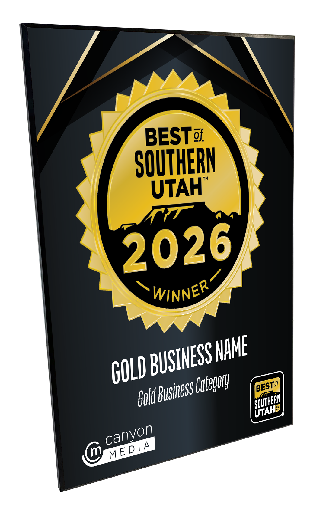 Best of Southern Utah - Plaques