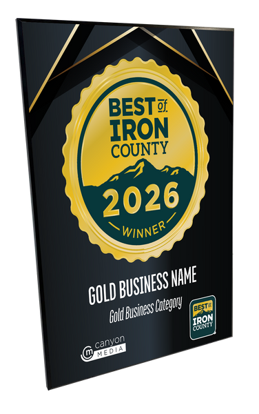 Best of Iron County - Plaques