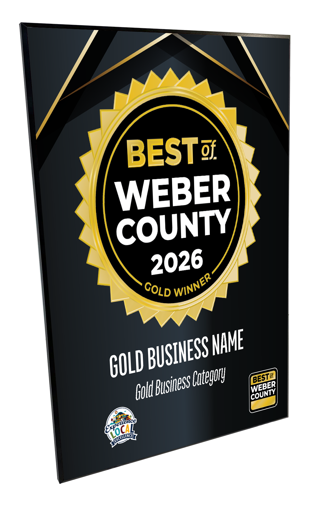 Best of Weber County - Plaques