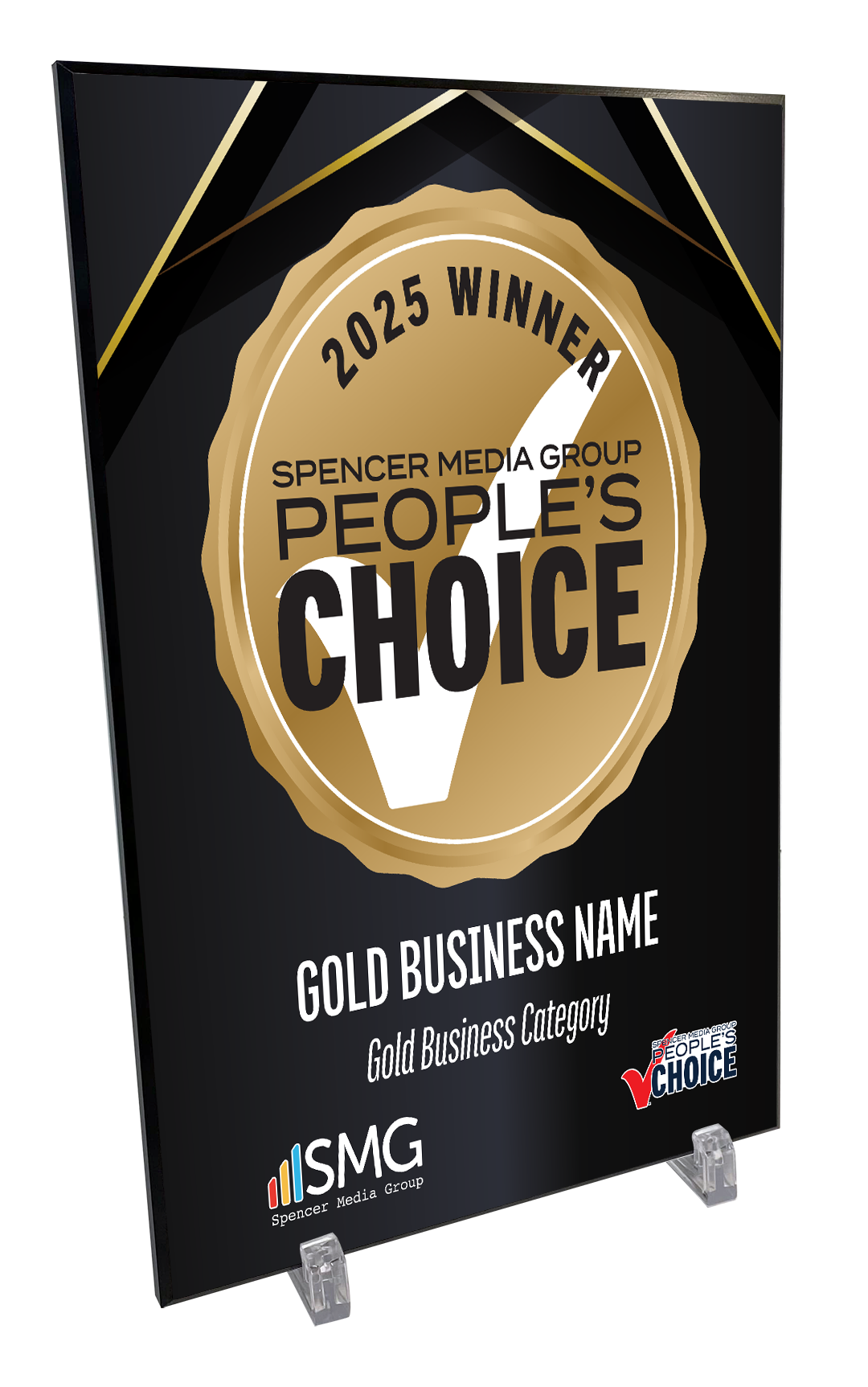 Spencer Media Group People's Choice - Plaques