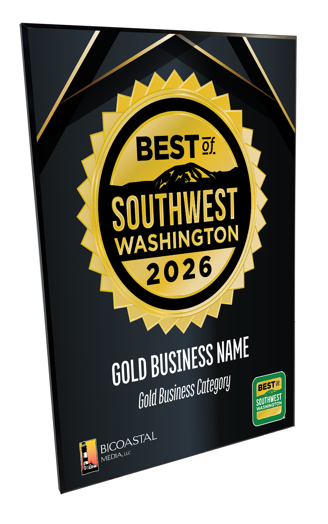 Best of Southwest Washington - Plaques